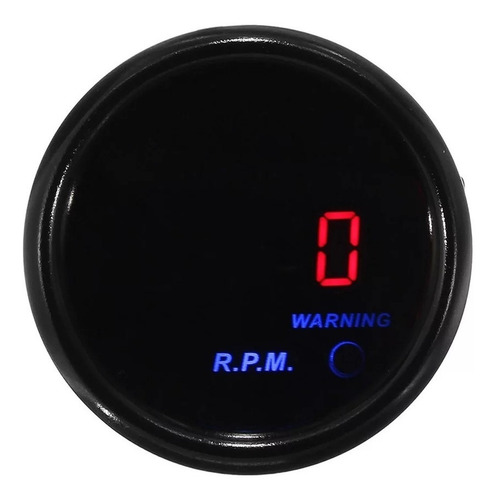 Medidor Digital Rpm Tacometro 12v Para Auto Universal