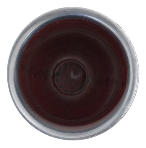Mate De Vidrio Grande Taragüi Rojo Boca Ancha Tabares