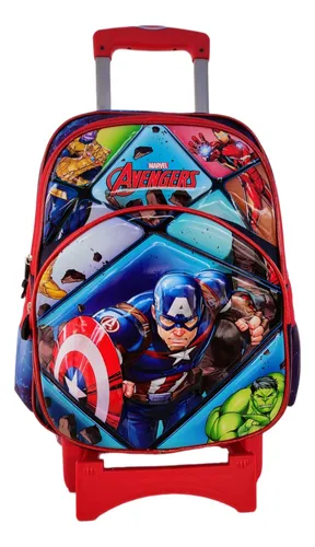 Mochila Capitan America Con Ruedas MercadoLibre