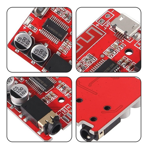 Módulo Amplificador Mp3 Bluetooth 4.1 Mini Mp3 Sin Pérdidas
