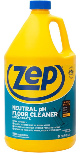 Zep Limpiador Pisos Ph Neutro  Super Concentrado Industrial