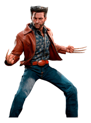 Figura Hot Toys Xmen Days Of Future Past: Wolverine Ver 1973 (Usado)