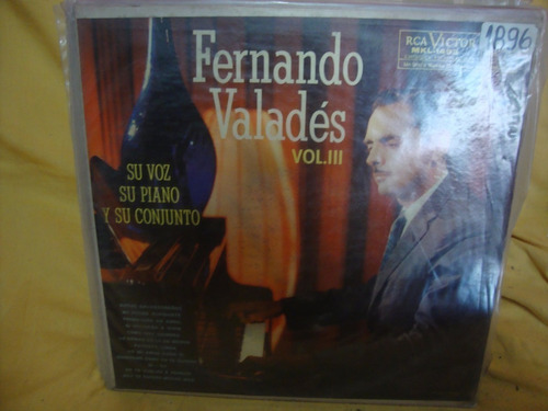 Vinilo Fernando Valades Su Voz Su Piano Volumen 3 M4