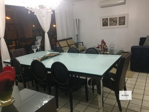 Imagem 10 de 11 de Apt Na 2 Quadra Da Praia Ponta Verde Varanda190m² 4quartos 2 Suítes Dce Só 789mil !! - 495