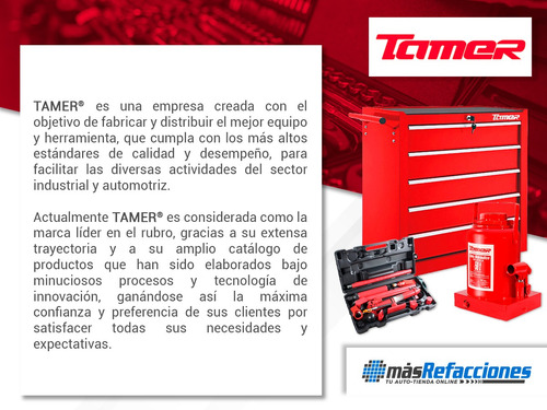Gato Hidr De Botella 2 Toneladas C/ Tornillo Extensión Tamer