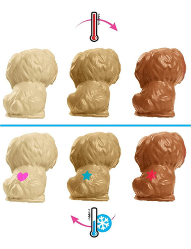 Juego De Muñeca Barbie Y Cachorros Recién Nacidos Doll Brune