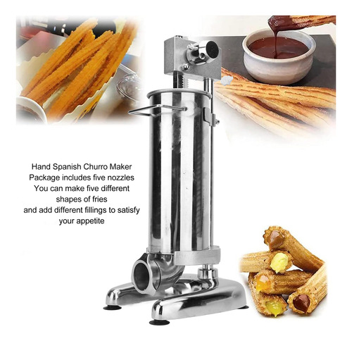 Manual Profesional Para Hacer Churros Española De 2 Litros