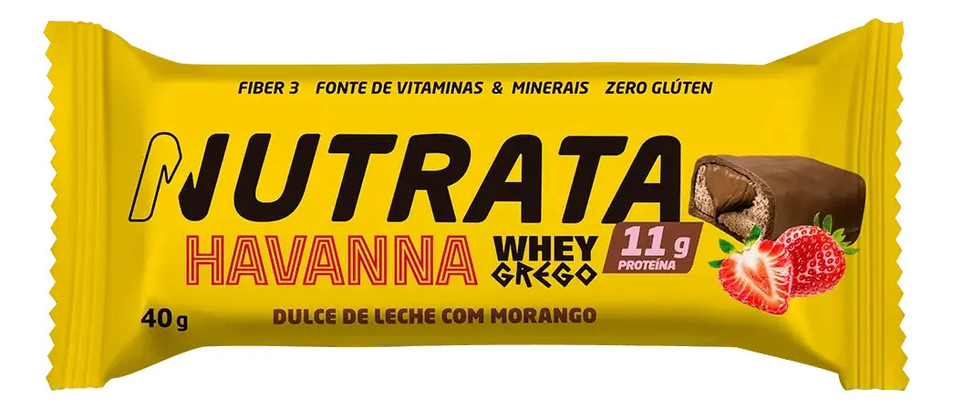 Whey Grego Bar Nutrata de Doce de Leite Havanna – Pack com 12 Unidades 2