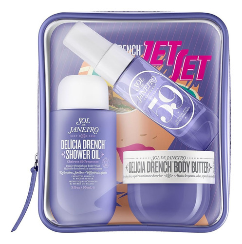 Sol De Janeiro Kit Jet Delícia Drench Hidratación Intensa Cheirosa 59