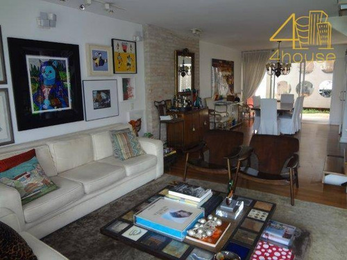 Casa Em Condomínio Fechado No Real Parque Com 353m 3 Suites, 3 Vagas Em Frente Ao Condomínio Pignatari - Ca0151