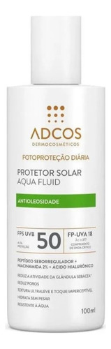 Filtro Solar Aqua Fluid Fps50 100ml Adcos