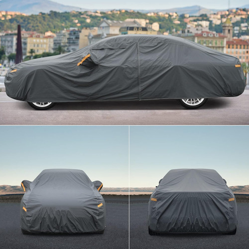 Cubierta Para Automóvil De 16 Capas, Impermeable Par_4644014