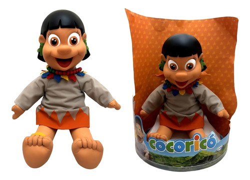 Boneca Grande Índia Oriba Fazendinha Cocoricó - Multibrink