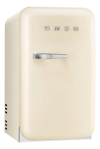 Geladeira frigobar Smeg 50's Retro Style Aesthetic FAB5 con capacidad de 33L -creme