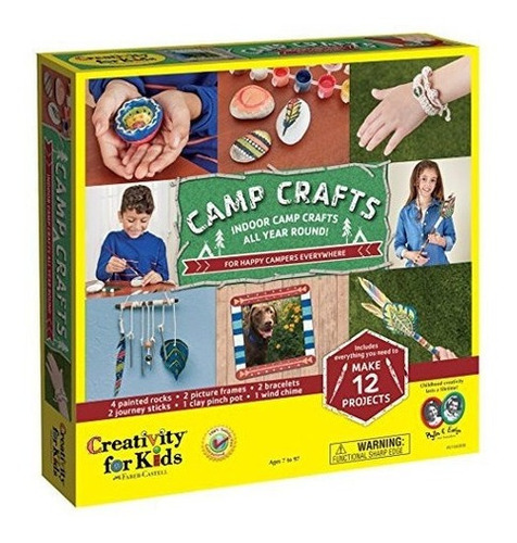 Creativity For Kids Camp Crafts - Crea 12 Proyectos Clasicos