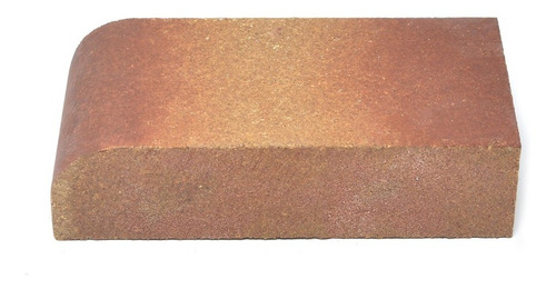 Imagen 3 de 7 de Canto Redondo Refractario N° 15 Fara 22 X 11 X 6 Cm