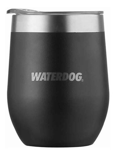 Imagen 1 de 1 de Vaso térmico Waterdog Copon 350 color negro 350mL