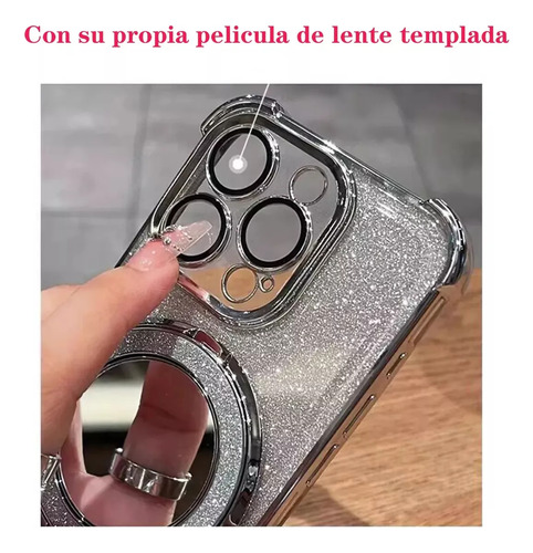 Funda Para Tecno Spark 20/20c/spark Go 2024 Rudo Uso Mujer Magnética
