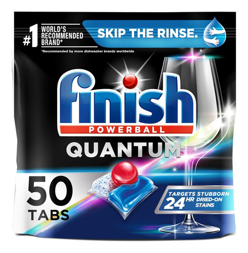 Finish Quantum 50 Pastillas Lavavajillas Detergente