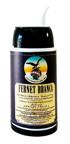 Imagen 1 de 2 de Mate Listo Plastico Automate Autocebante Cuero Termo Fernet