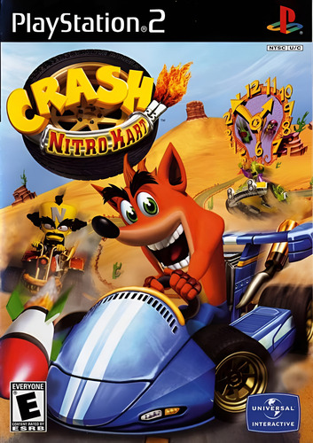 Crash Nitro Kart Juego Ps2 Español Fisico