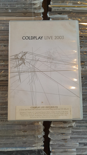 Coldplay Live 2003 Cd + Dvd Excelentes Duncant