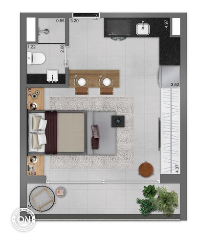 Imagem 18 de 25 de Garden Residencial Para Venda, Cerqueira César, São Paulo - Gd7115. - Gd7115-inc