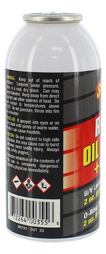 Aceite Tipo Ester Con Uv Detector De Fugas Y R134a 4oz
