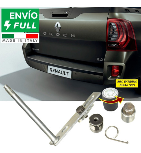 Kit Llanta Refaccion Sparelock Duster Oroch Intens Nuevas