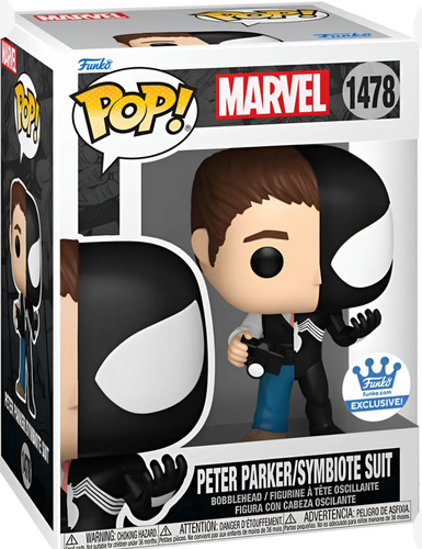 Funko Pop Peter Parker Symbiote Suit 1478 Funkoshop