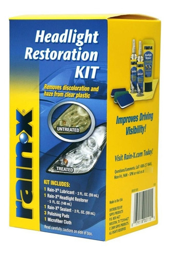 Kit Restaurador De Focos Rainx