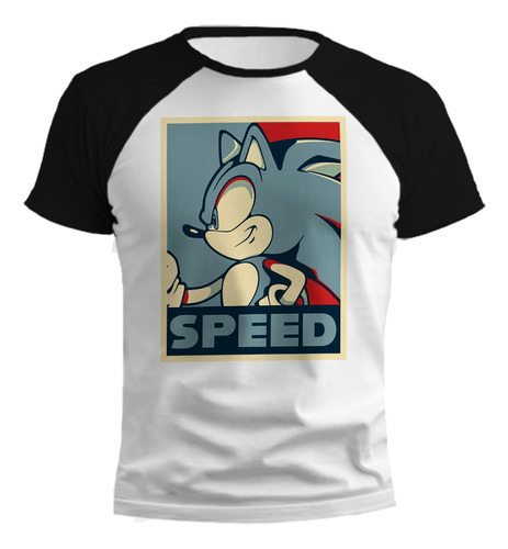 Remera Sonic Speed Poster Erizo Ranglan