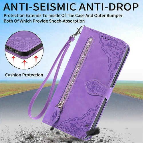 Funda Para Teléfono Oppo A18 A17 A16 A15 A12 Funda De Piel Tipo Cartera