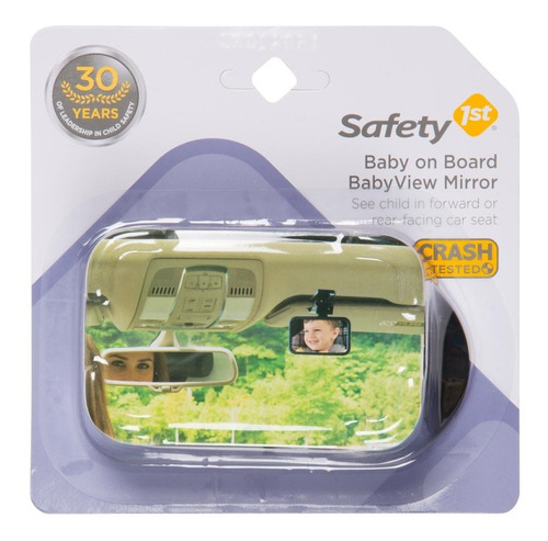 Imagen 2 de 3 de Espejo Retrovisor Bebé A Bordo Safety 1st
