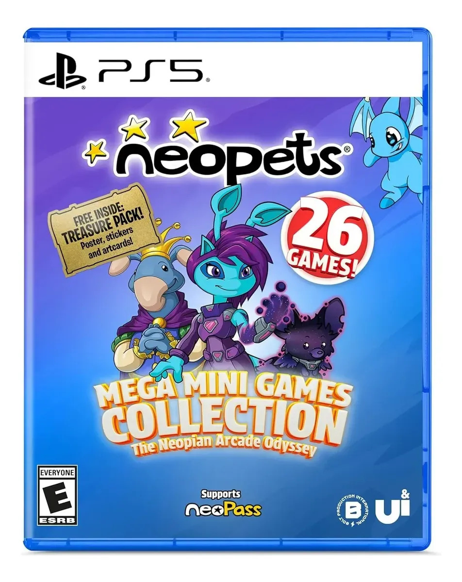 Neopets: Mega Mini Games Collection - Ps5