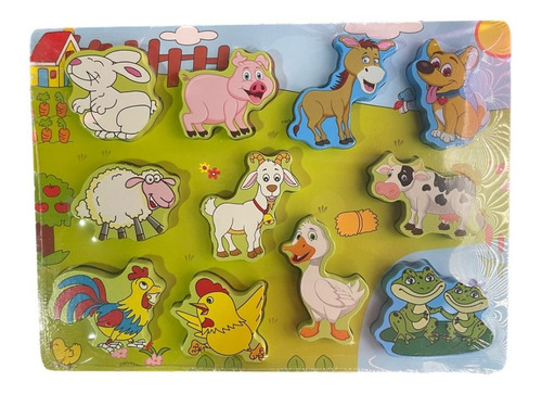 Imagen 3 de 5 de Juguete Didactico De Animales