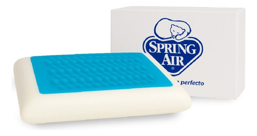 Almohada Ice-cloud Con Gel Refrescante Memory Foam 55x35cm Blanco