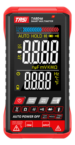 Multímetro Digital Tasi Ta804b, Profesional, Comprobador Aut