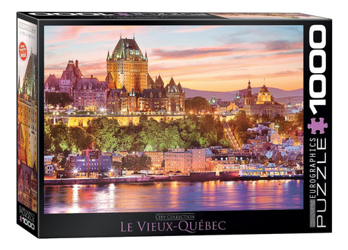 Eurographics Le Vieux-quebec (1000 Piezas) Puzzle