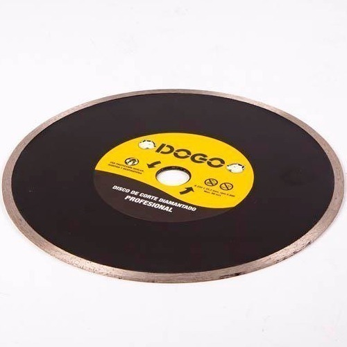 Disco Diamantado Continuo Dogo 230mm 9 Pulgadas Marmol Color Negro