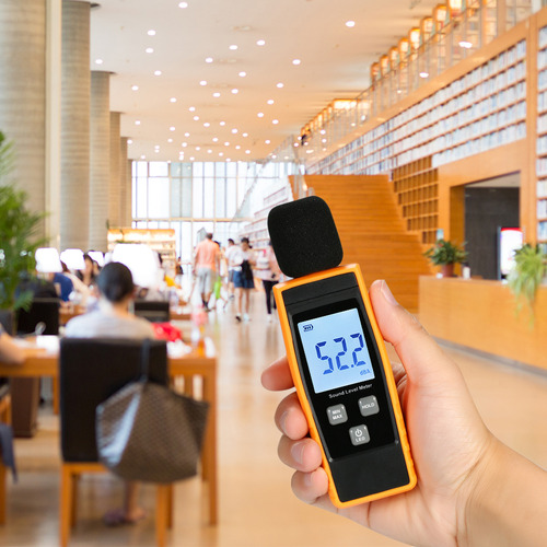 Medidor De Nivel De Sonido Digital Lcd Db Meters 30-130dba H