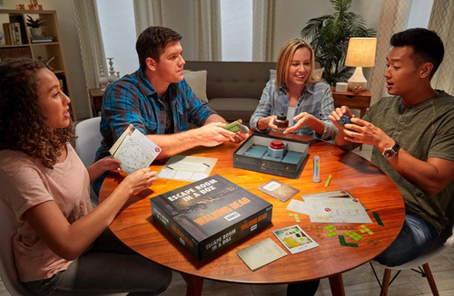Juego Escape Room In A Box, The Walking Dead Mattel.-