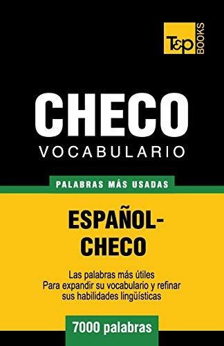 Vocabulario Espanol-checo - 7000 Palabras Mas Usadas 