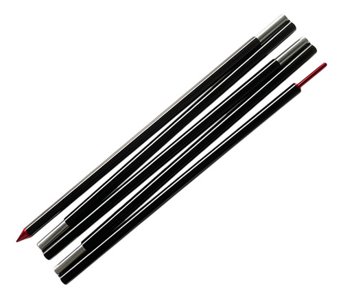 Imagem 2 de 12 de 2 Pólos De Suporte De Lona Ssólida Portátil De 220 Cm Para