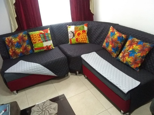 Funda Protector Sofa Mueble En L Lavable Decorar Sala | Envío gratis
