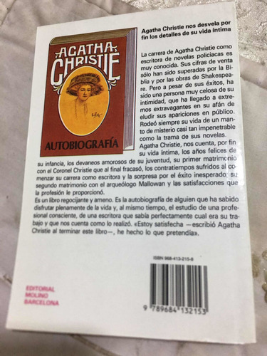 Trayectoria De Boomerang Autor Agatha Christie Editorial Mol