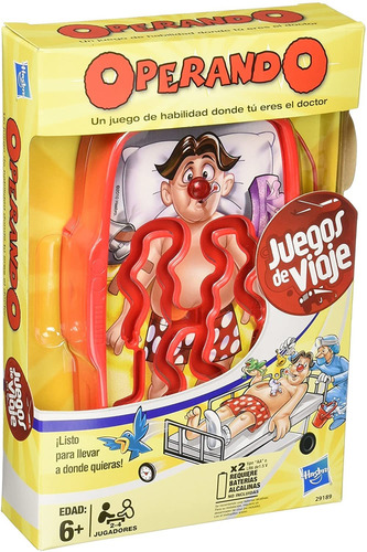Mini Juego De Viaje Mesa Operando Clasico Hasbro Gaming