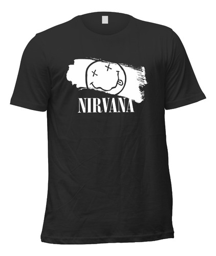 Playera Toxic Rock Nirvana Logo Kurt Cobain Rock N04