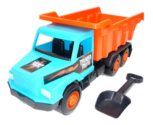 Camión Volcador Gigante Thunder Truck Super Grande 75 Cm!!!