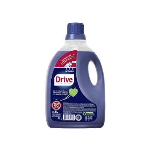Drive Detergente Líquido Evolution Bioenzimas Botella 3 L
